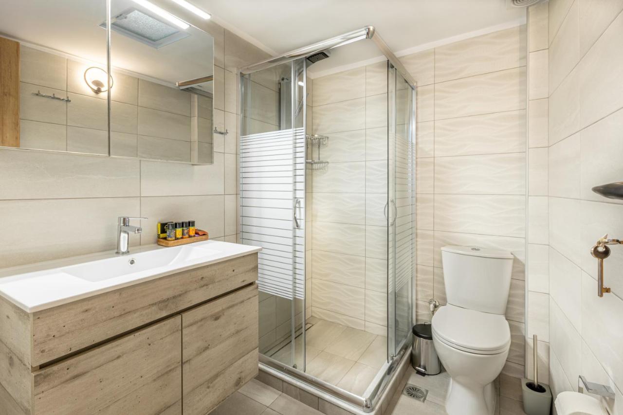 Wood And Stone Apartment Tsikalaria  Bagian luar foto